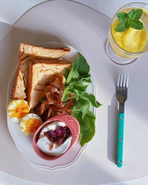 French Rivet Bistro Flatware Set - 10 Pieces