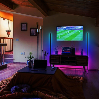 Ambient LED Corner Floor Lamp