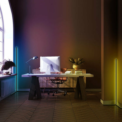 Ambient LED Corner Floor Lamp