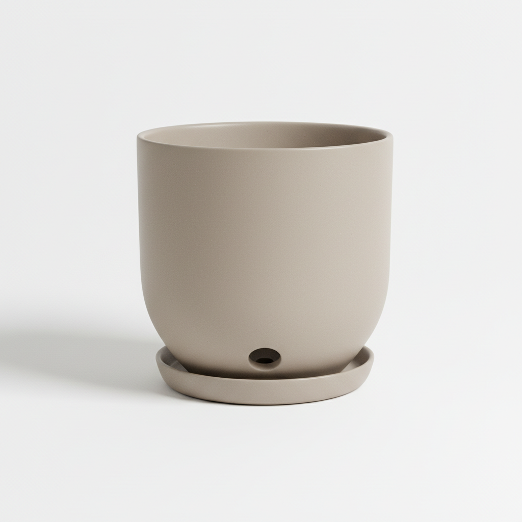 Weather-Resistant Ceramic Planter - Outdoor garden pot