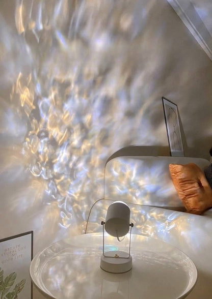 Ripple Projection Ambient Table Lamp