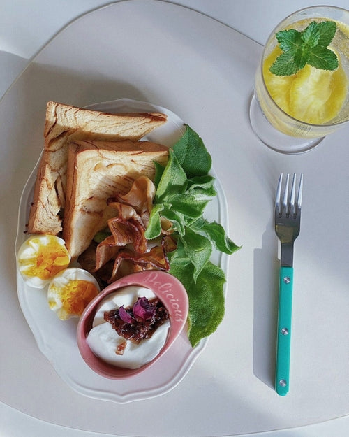 French Rivet Bistro Flatware Set - 10 Pieces