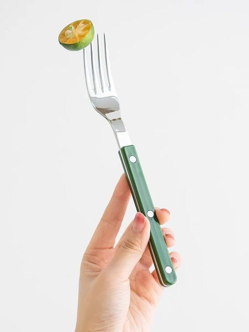 Vibrant Bistro Flatware Set - 10 Pieces