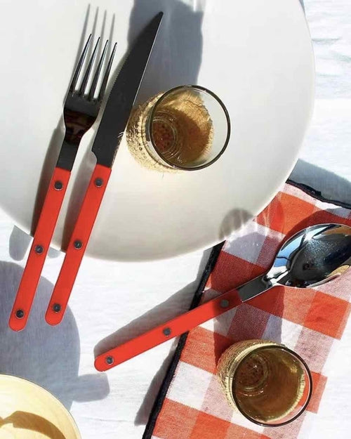 Vibrant Bistro Flatware Set - 10 Pieces