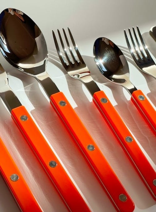 Vibrant Bistro Flatware Set - 10 Pieces