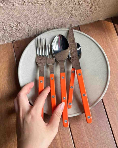 Vibrant Bistro Flatware Set - 10 Pieces