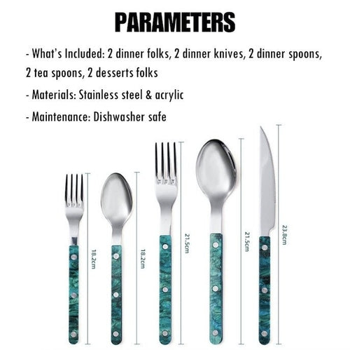 Terra Bistro Flatware Set - 10 Pieces