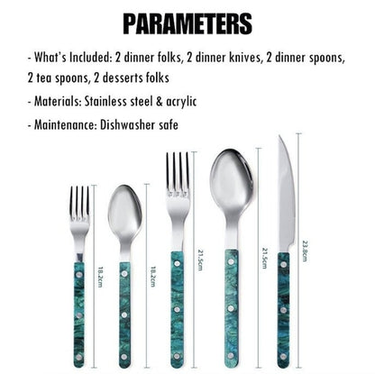 Terra Bistro Flatware Set - 10 Pieces