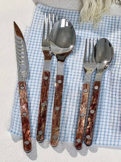 Nebula Bistro Flatware Set - 10 Pieces
